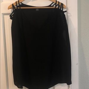 5. Torrid Black blouse